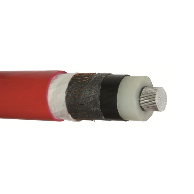 Cable de energía XLP 15kV calibre 2/0 Viakon monoconductor cobre XLPE pantalla cobre PVC-RAD distribución subterránea media tensión