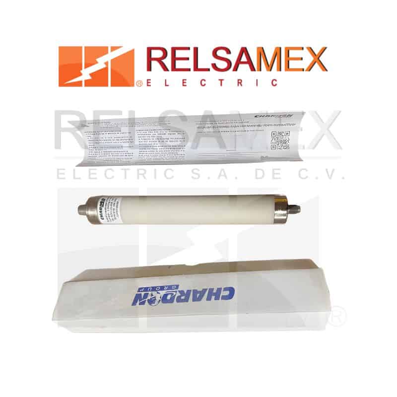 Fusible para codo portafusible 15kV CHARDON certificación CFE LAPEM SIGLA 03